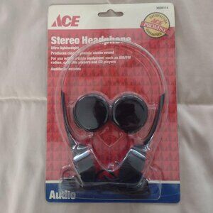 Ace Stereo Headphones - NEW